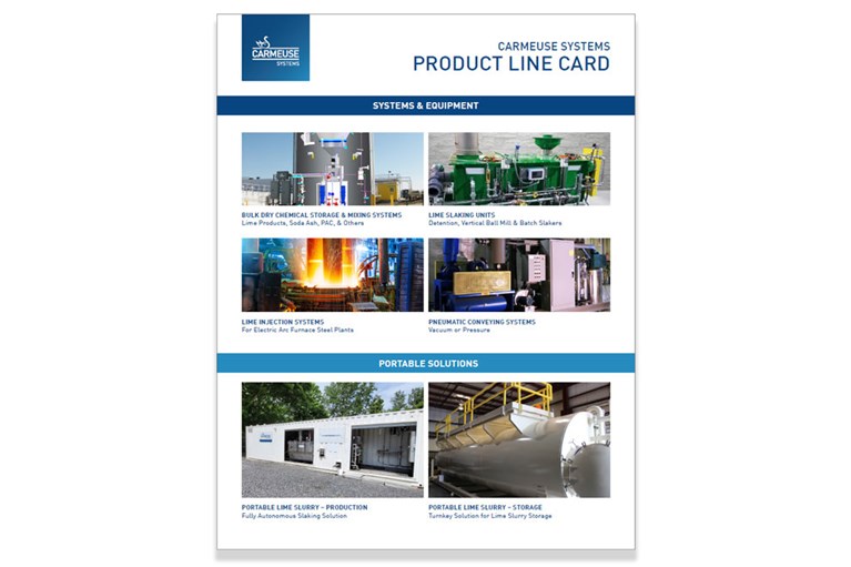 Product Line Card