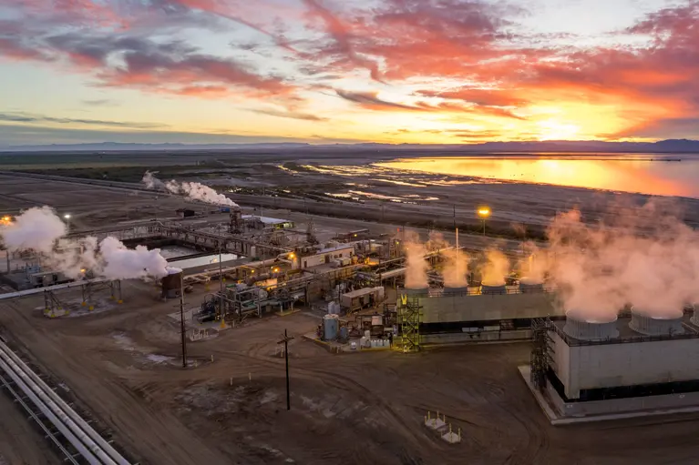 lithium production plant