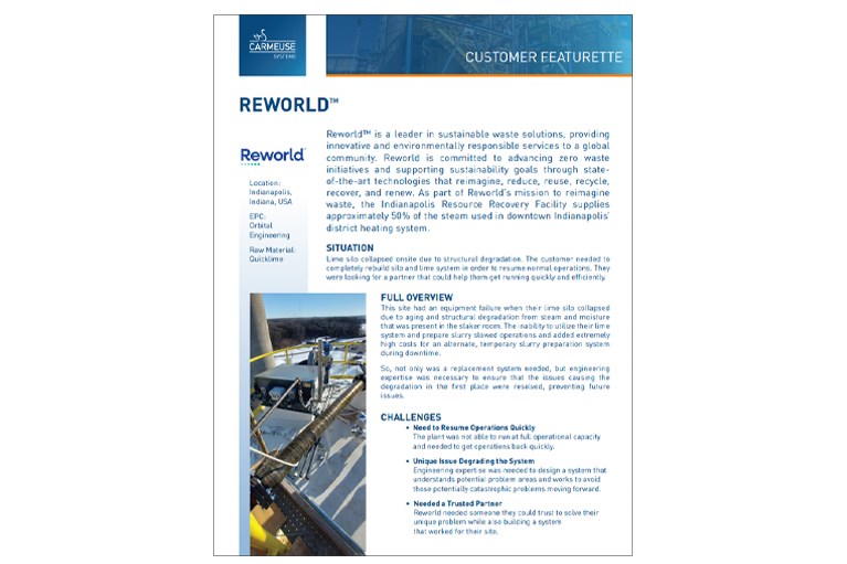 Customer Featurette for Reworld