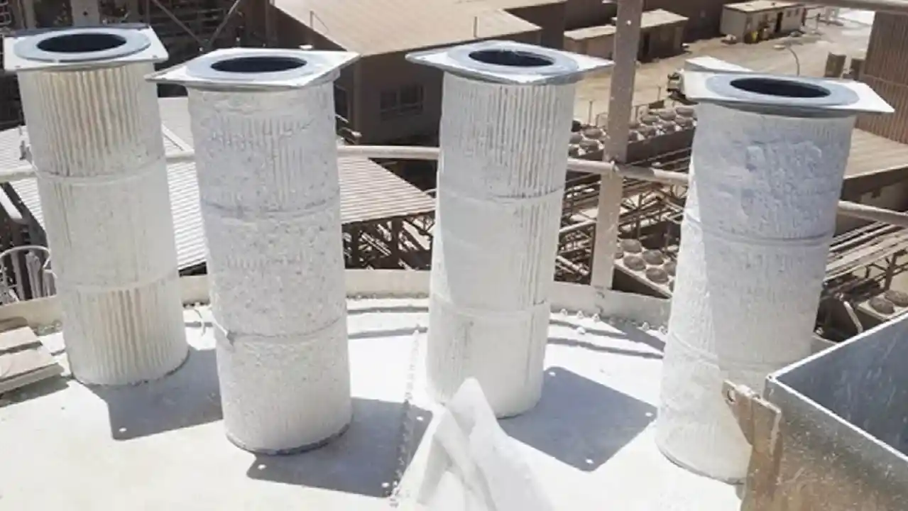 Clogged Filters from Bin Vent