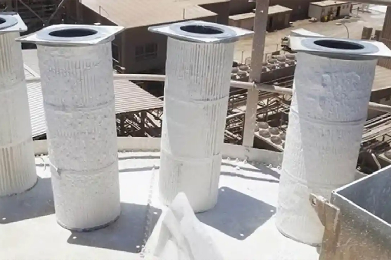Clogged Filters from Bin Vent